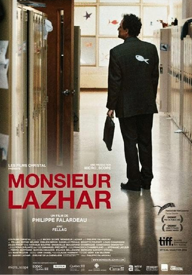 Poser pour Monsieur Lazhar