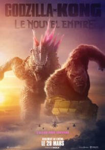 Poser pour Godzilla et Kong : Le nouvel empire