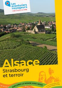 Poser pour Les aventuriers voyageurs – Alsace, Strasbourg et terroir