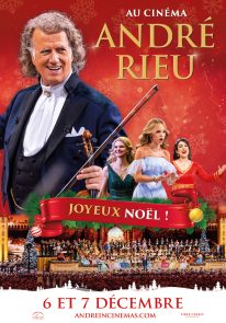 Poser pour CONCERT DE NOËL D’ANDRÉ RIEU 2025: JOYEUX NOËL